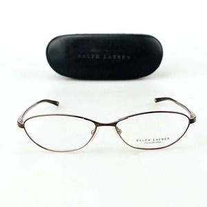 Ralph Lauren Eyeglasses Frames Only mod. RL1371 Stainless Steel Bronze Italy NEW